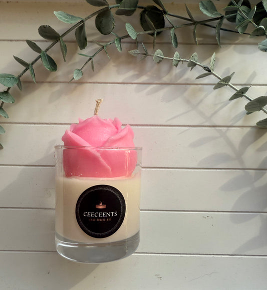 Rose Candle