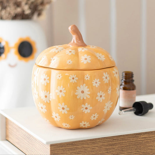 Groovy Floral Pumpkin