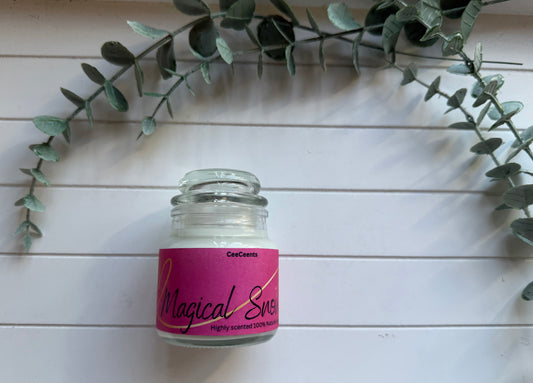 Magical Snow Jar Candle