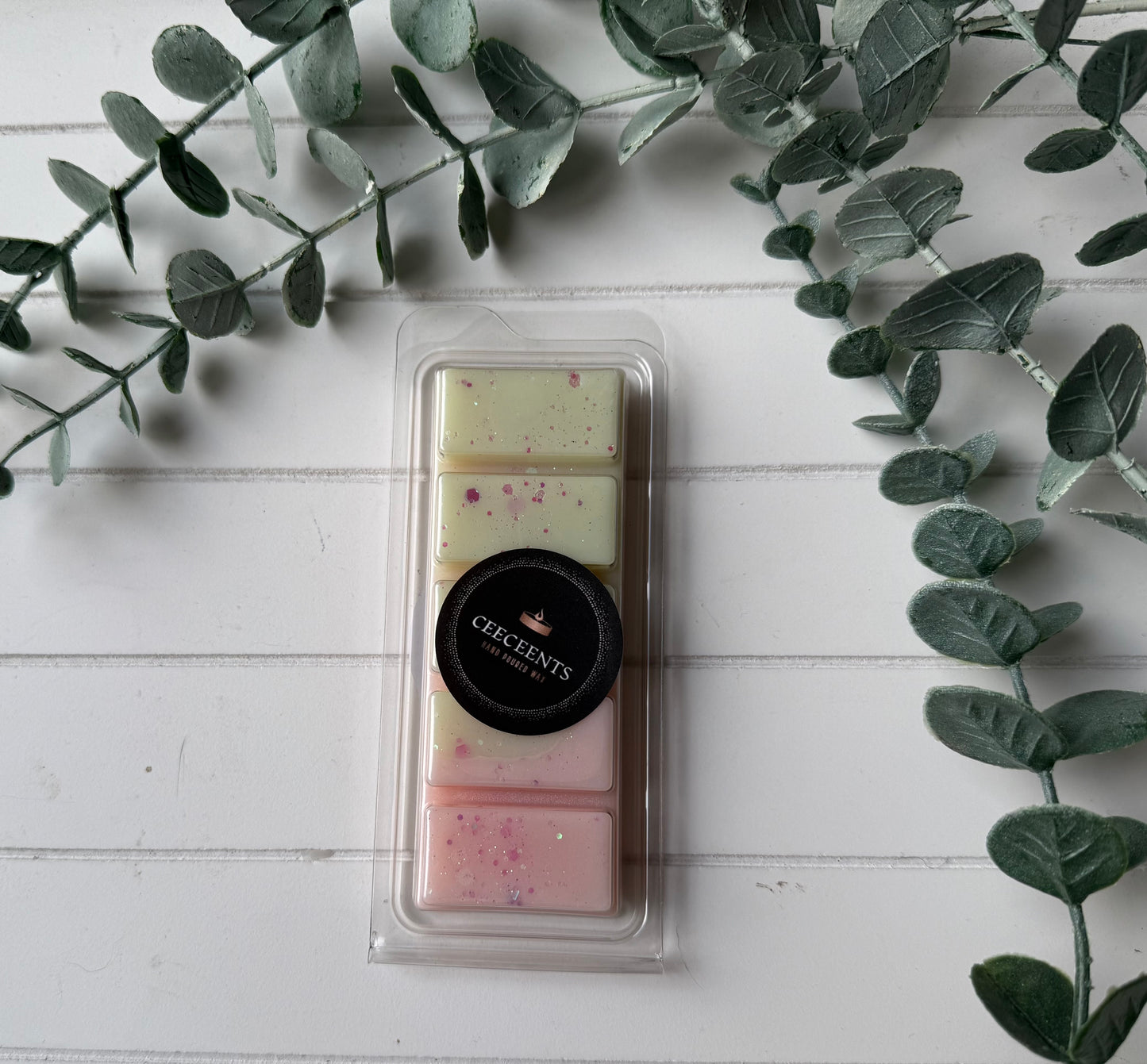 Pink Peony and Cotton Flower Snap Bar