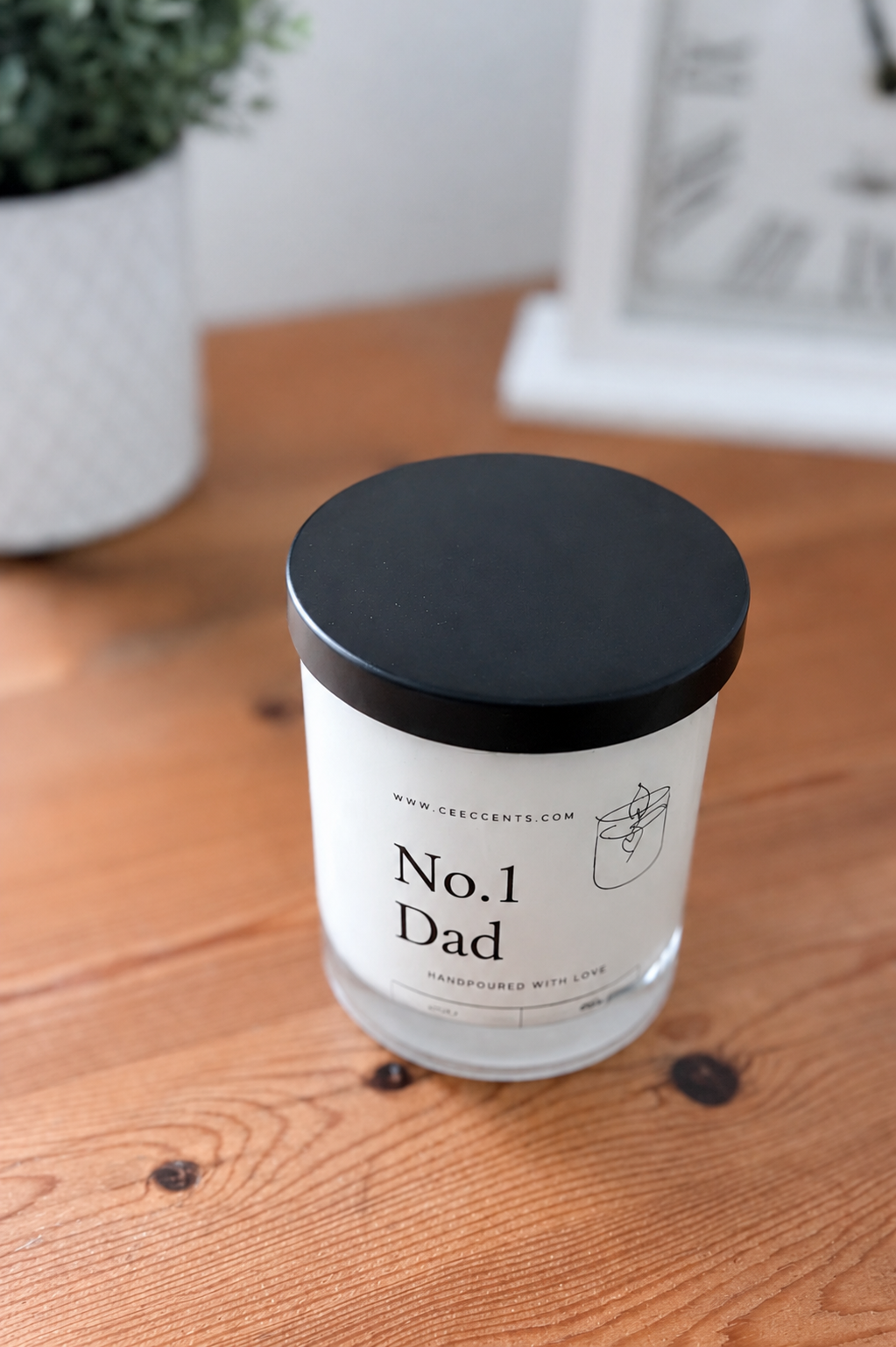 No1 Dad 30cl Candle