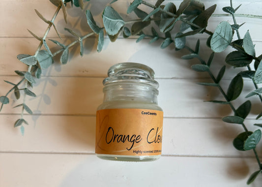 Orange Clove Jar Candle