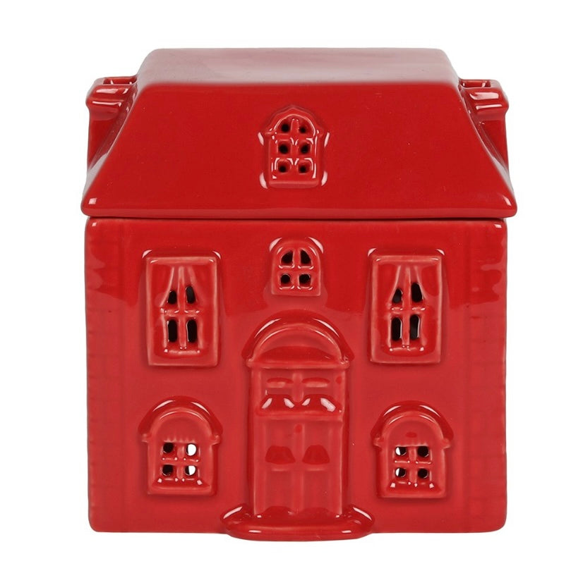 Red Ceramic House Burner