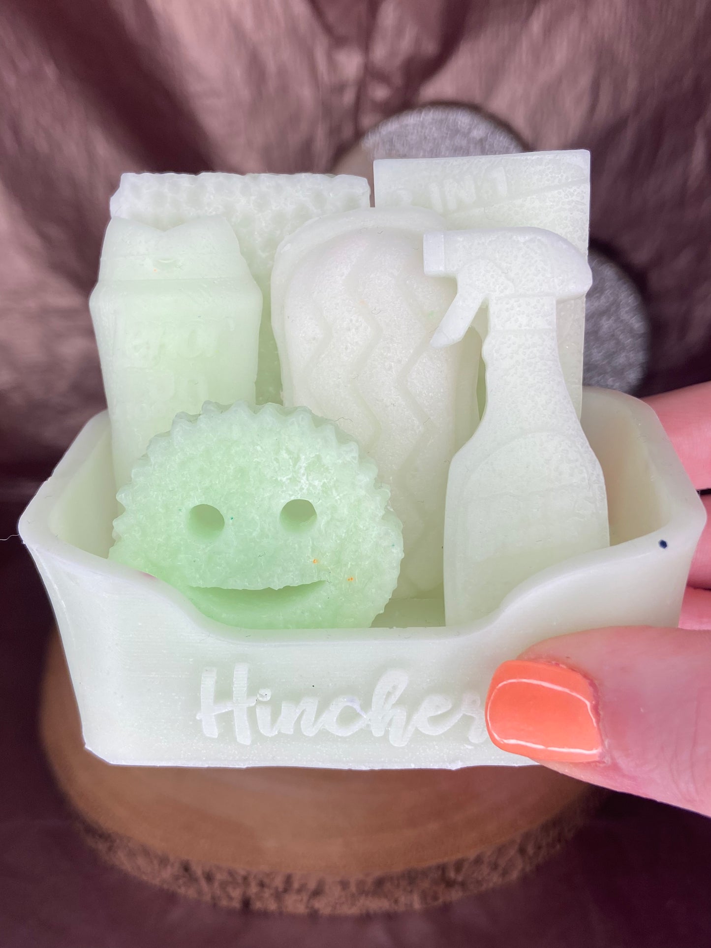 Mrs Hinch Caddy Wax set - Citrus Breeze