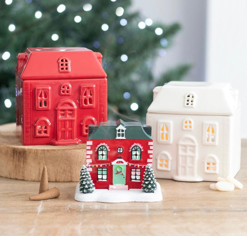 Red Ceramic House Burner