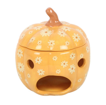 Groovy Floral Pumpkin
