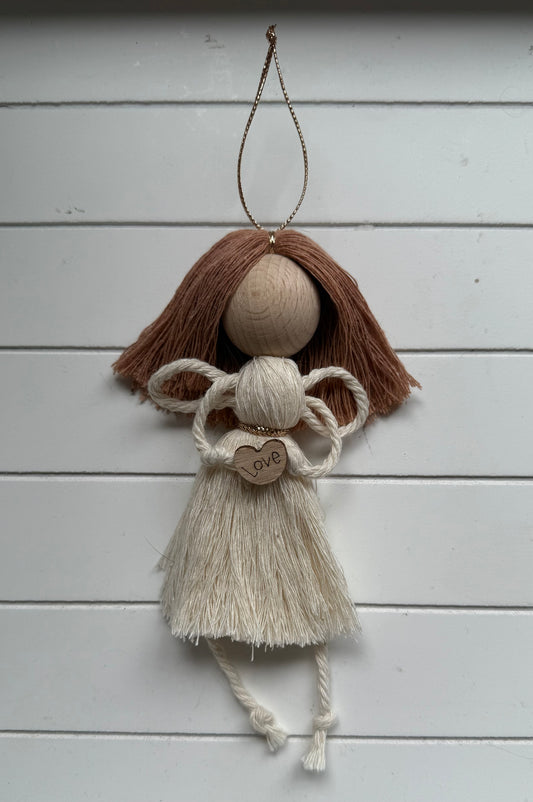 Macrame Hanging Angel