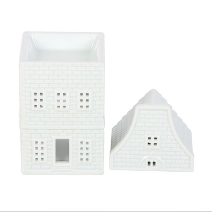 White Nordic House Burner