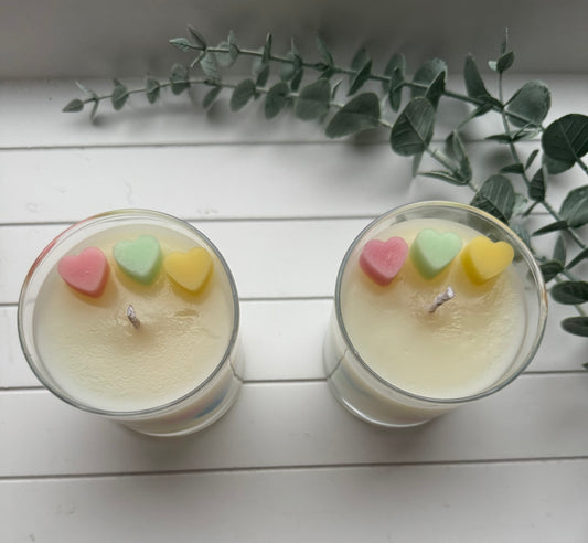 Love heart Candle