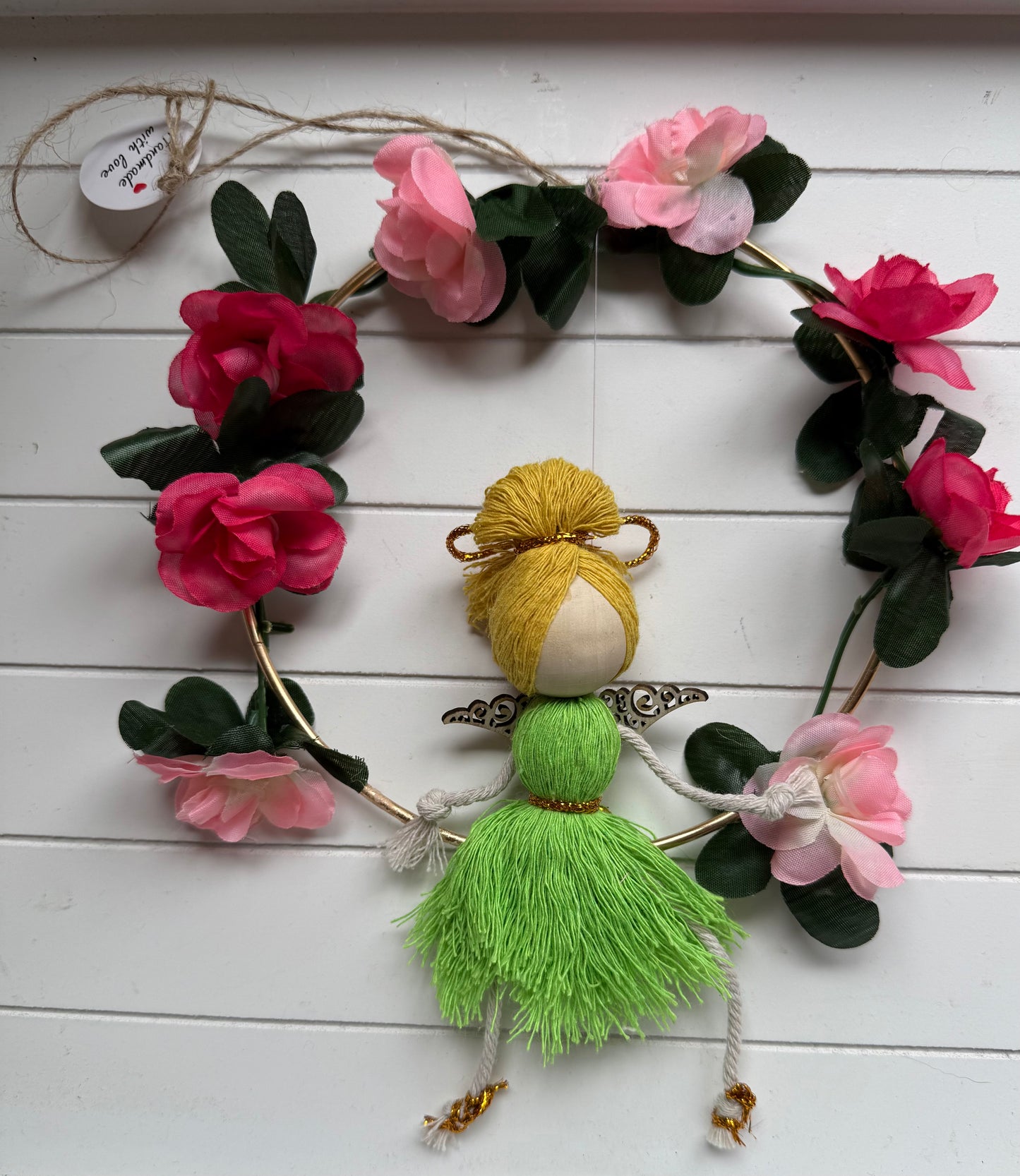 Macrame Tinkerbell Swing Wall Hanging