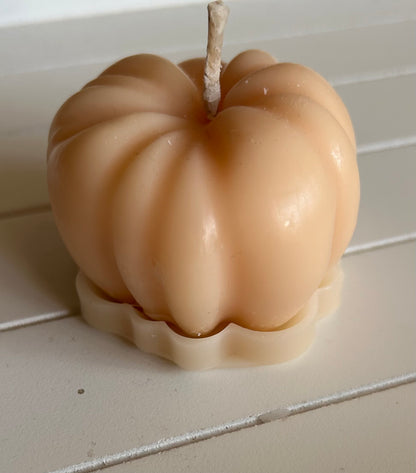 Pumpkin Shaped Candle