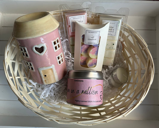 Mum wax and candle gift set