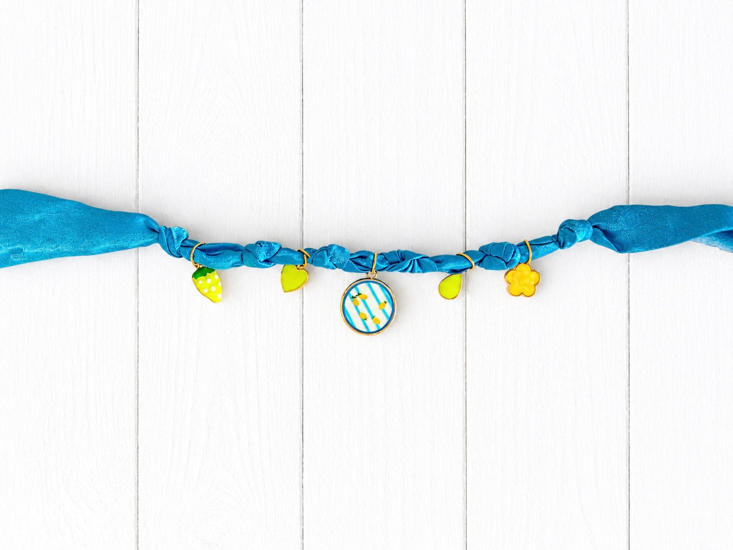 Blue Lemon Necklace