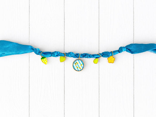 Blue Lemon Necklace