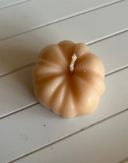 Pumpkin Shaped Candle