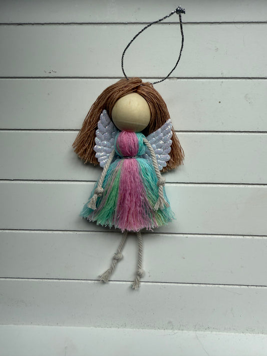 Macrame Hanging Fairy