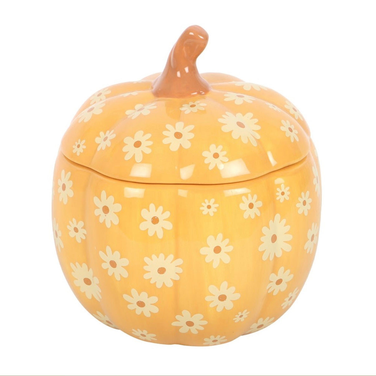 Groovy Floral Pumpkin