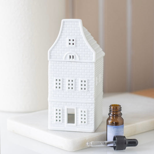 White Nordic House Burner