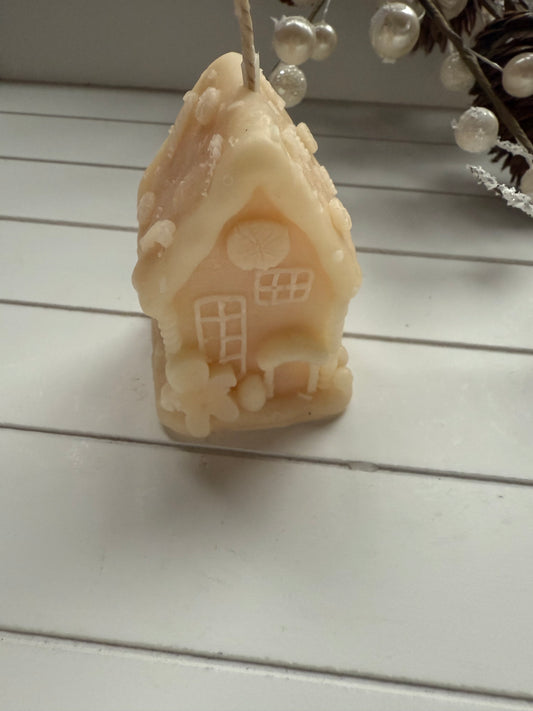 Gingerbread House Candle