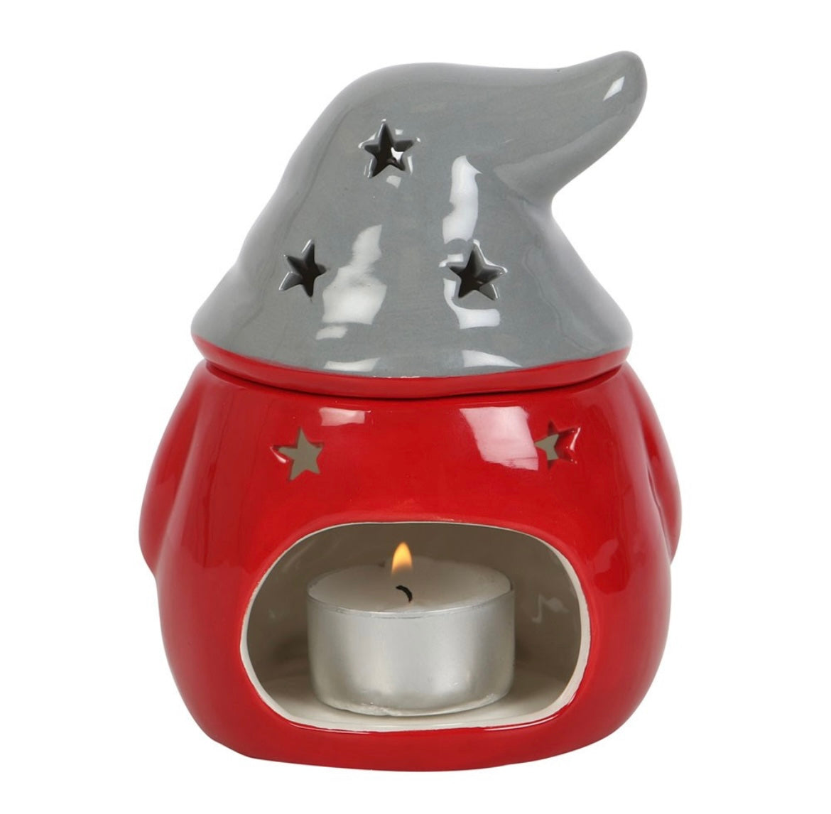 Red and Grey Gonk Burner