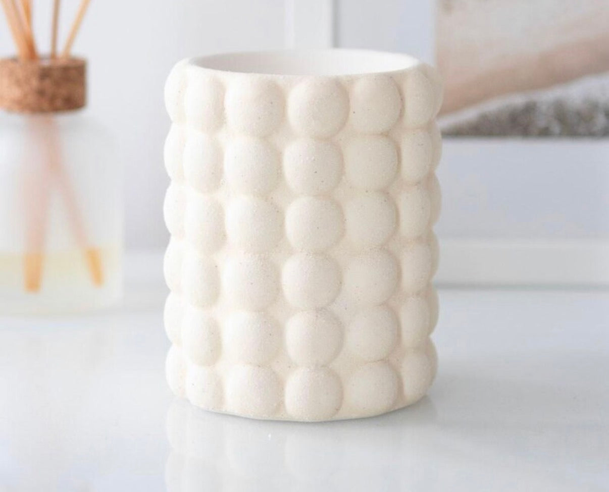 CREAM SPECKLE BUBBLE BURNER