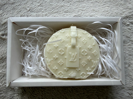Round LV Bag Candle