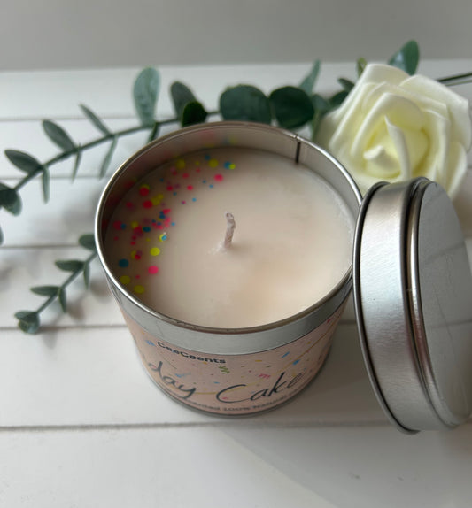 Birthday Cake Tin Candle