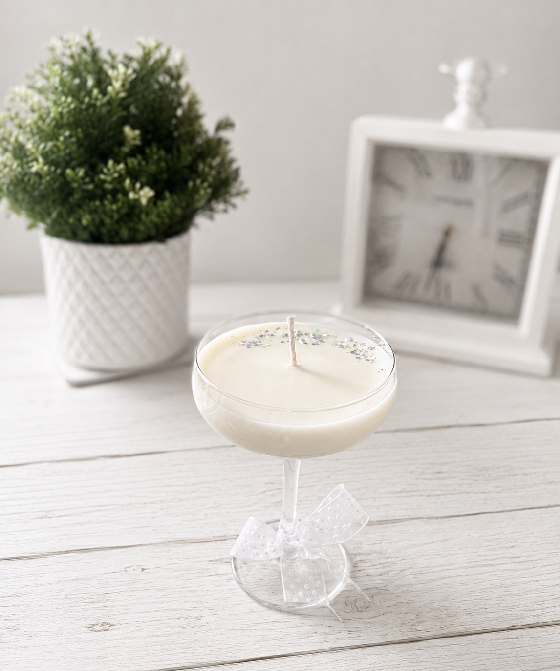 Wedding Martini Candle