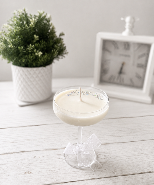 Wedding Martini Candle