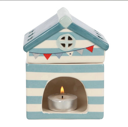 Beach hut wax burner