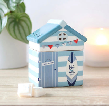 Beach hut wax burner